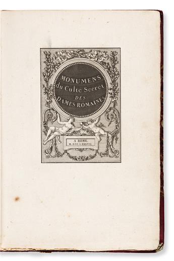 Erotica Lot, Four 18th Century Volumes.